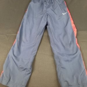 Size 6 Kids Nike Athletic Pants Black Red Boys Girls Unisex Colors